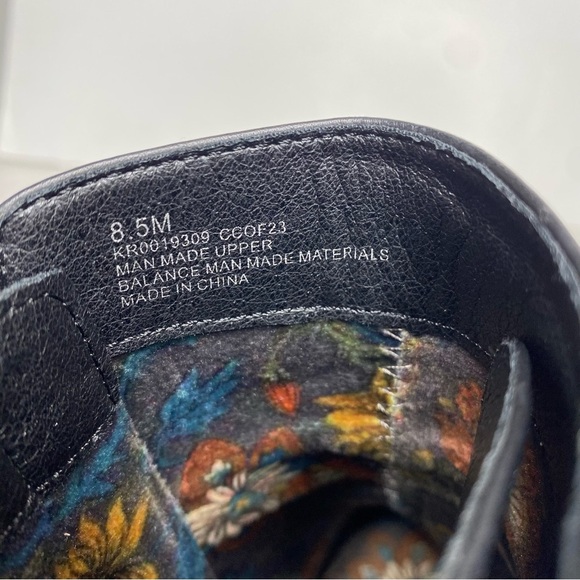 Korks Kork Ease Heidi Black Stacked Heel Bootie 8 1/2 M - Picture 12 of 15